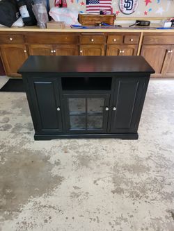 Solid Wood Media Stand