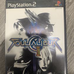Soul Calibur II For PS2 (complete In Box)