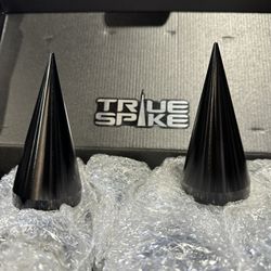 True Spikes Set 32 Piezas Black For Dually Wheels / Spikes Para Rines Dually