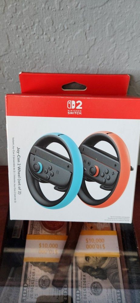 Nintendo Switch 2 Steering Wheel Controllers.