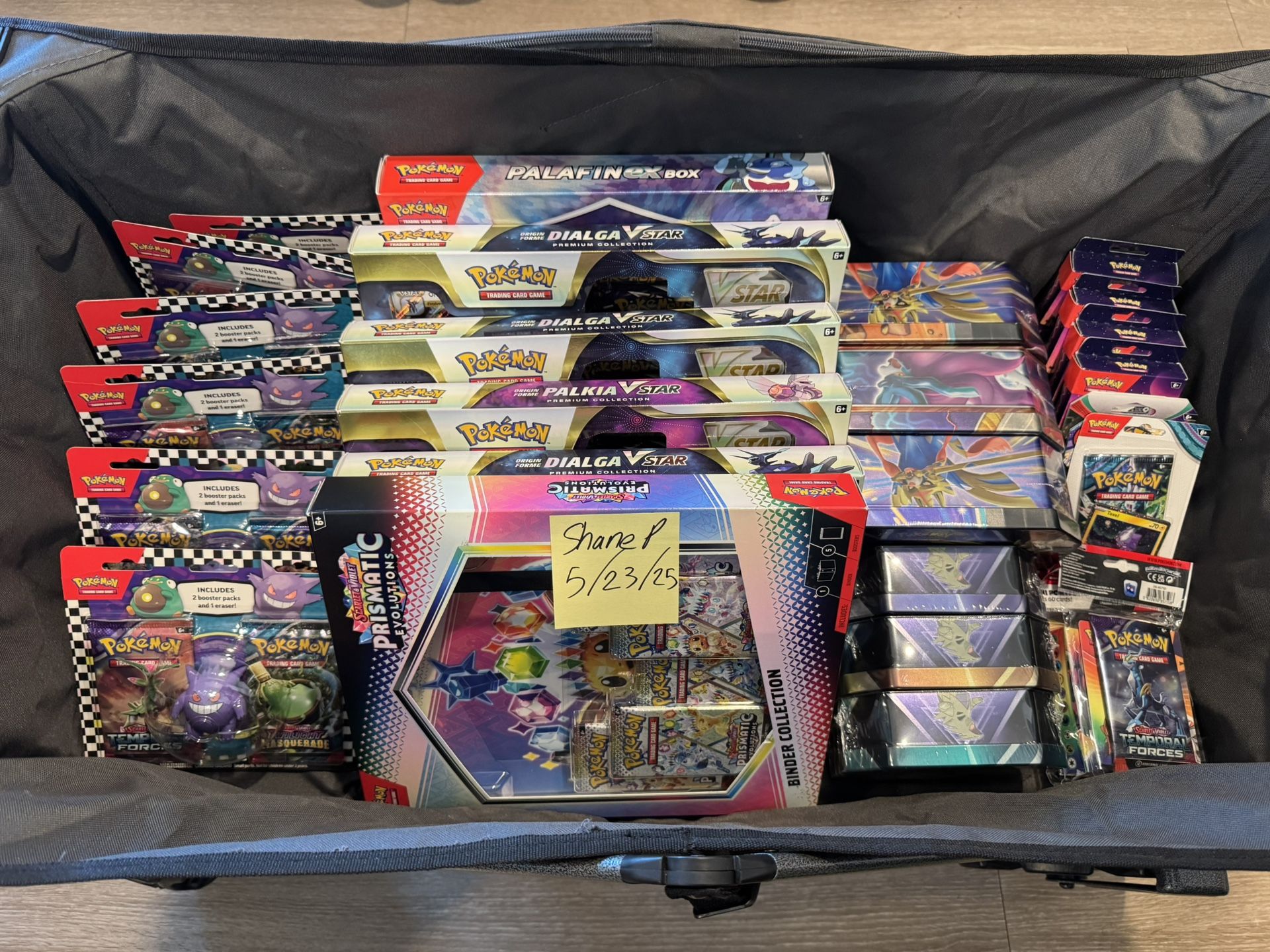 Sealed Pokemon cards. Prismatic Binder Collection