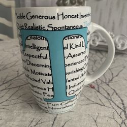 Large Coffee Mug - Letter “T”