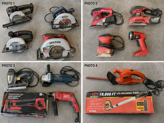 Tool Lot – Craftsman, Milwaukee, Skil, Black+Decker, Stanley & More – $325