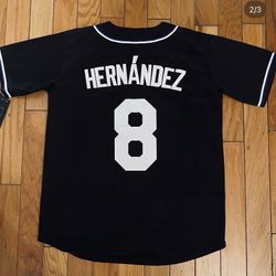 Kike Hernandez Black Classic Men Jersey