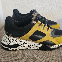 Steve Madden Barra BARA01S1 Wedge Sneakers Lace Up Shoes Size 11M