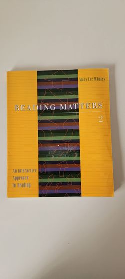 Reading Matters 2: An Interactive Approach to Reading: v. 2 (Reading Matters: An Interactive Approach to Reading)