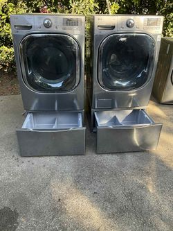 Washer And Dryer Set 