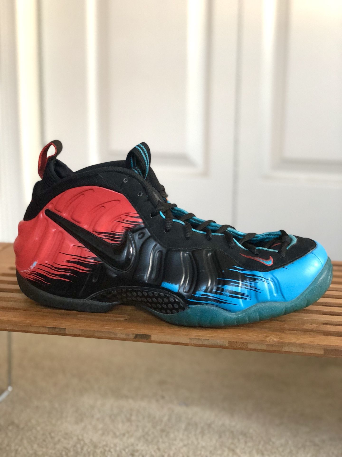 NIKE Air Foamposite Pro “SPIDERMAN” (2014) - Size 9.5 for Sale in