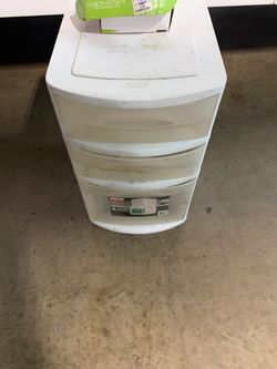 Sterlite 3 Drawer cart
