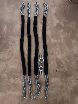 Olympic Weightlifting Chains And Collars 65 lbs