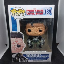 Funko Pop! Marvel: Captain America Civil War - Crossbones (Unmasked Limited Exclusive) 