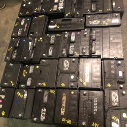 Car batteries