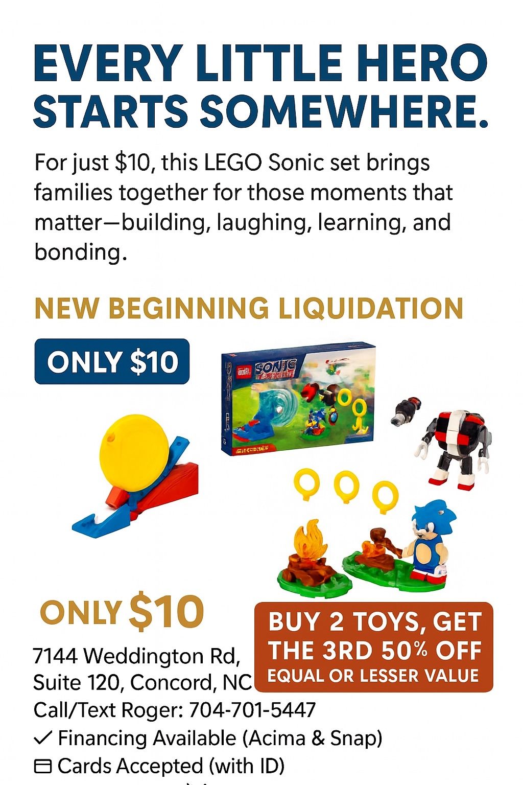 LEGO Sonic Hedgehog Playset