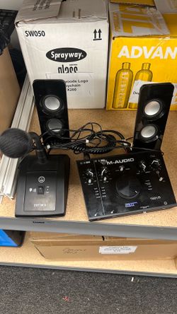 M audio music recording supplies