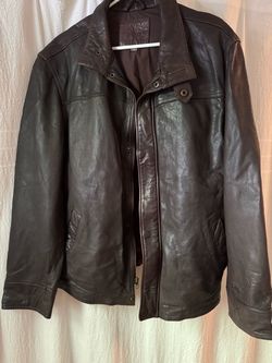 Merona Brown Leather Jacket