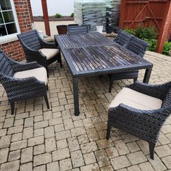 Ebel 7 Piece Patio Dining Set