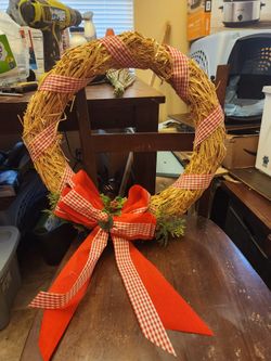 Harvest Hay Stack Wreath 