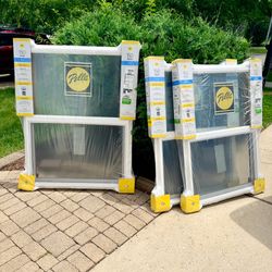 Brand New Pella Windows With Lock And Screen (Premium Series).