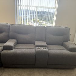 3 Piece Electric Sectional