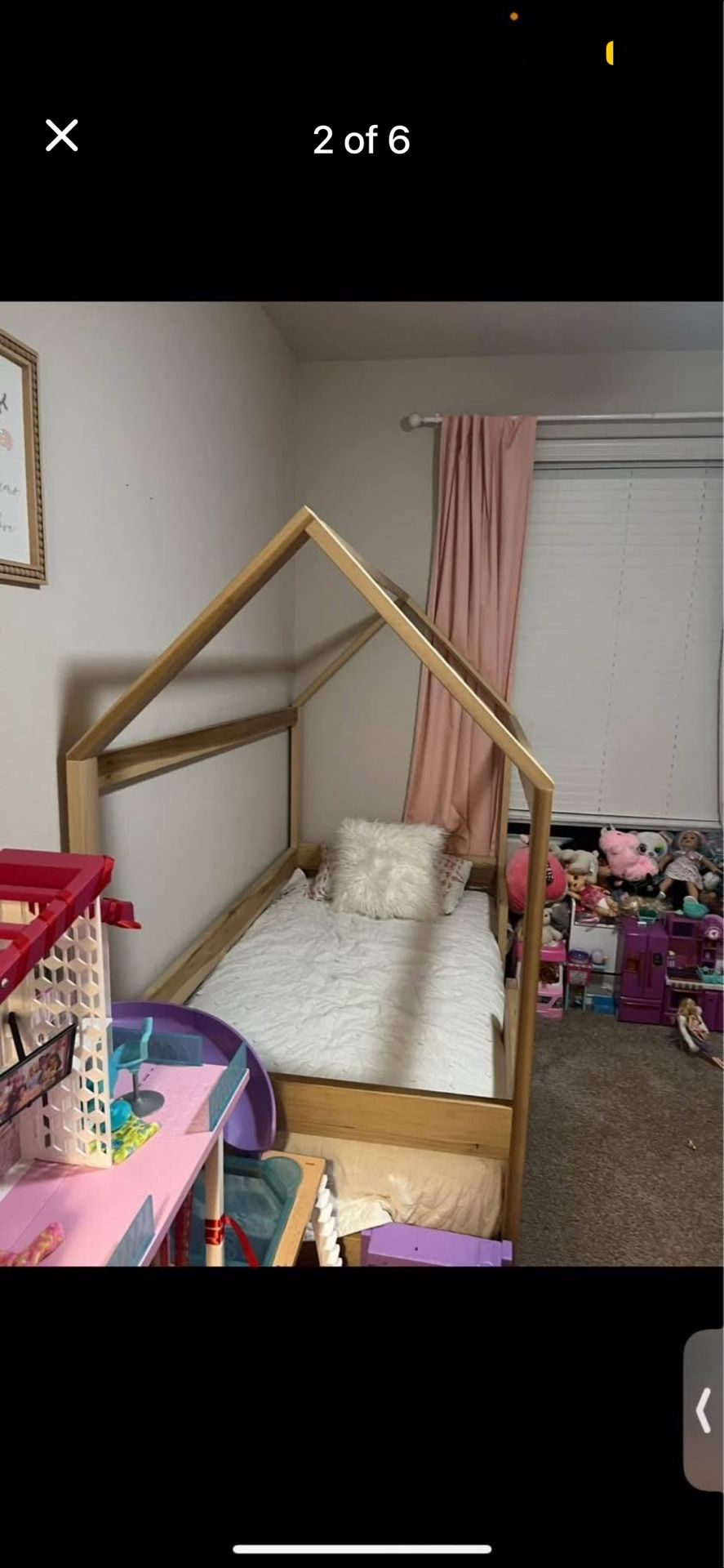 Twin Bed With Mattress And Dresser