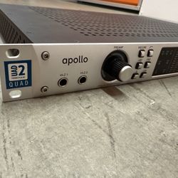 Apollo Quad Rack-Mount Audio Interface