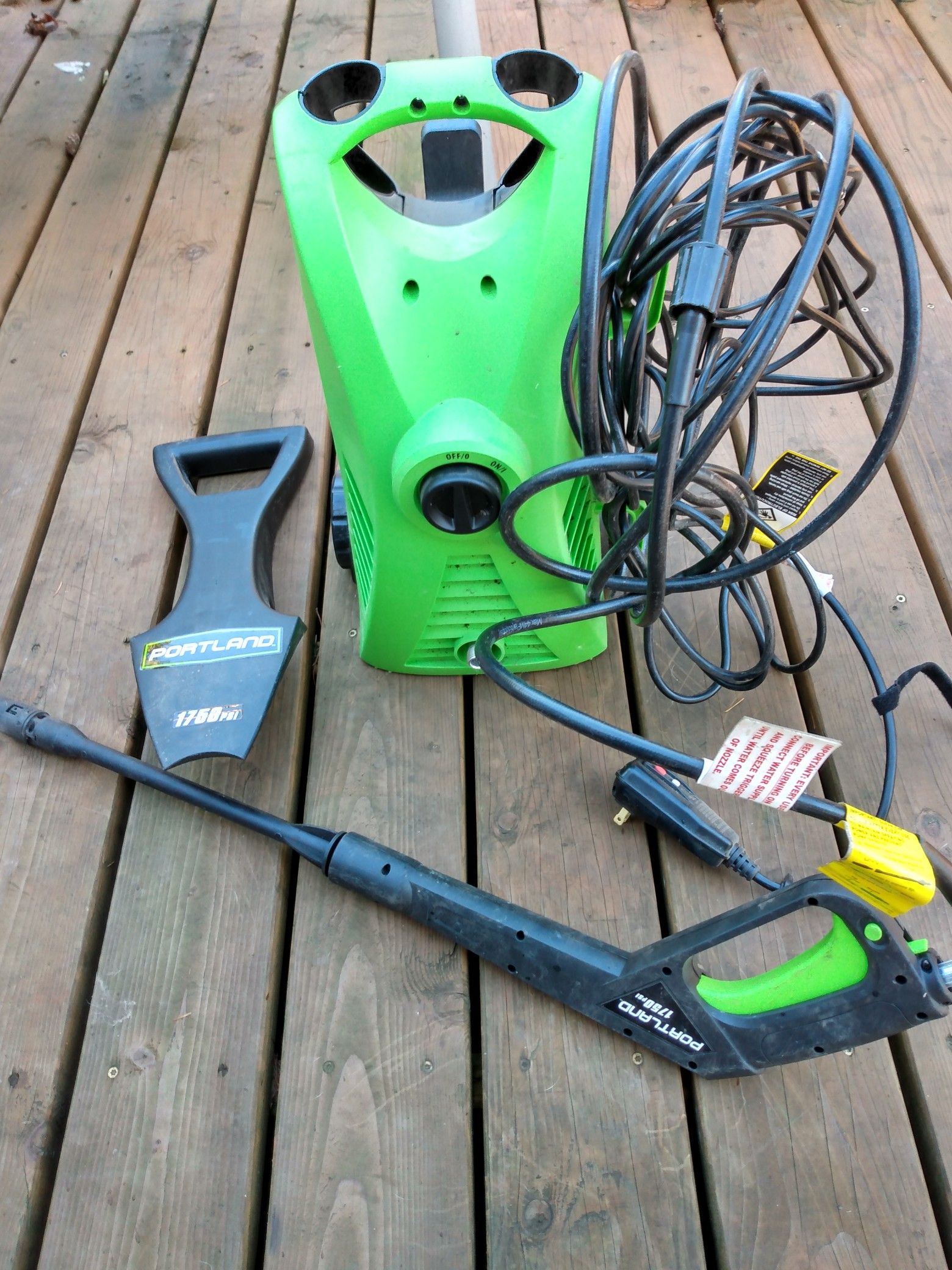 Portland power washer 1750 PSI for Sale in Seattle, WA OfferUp