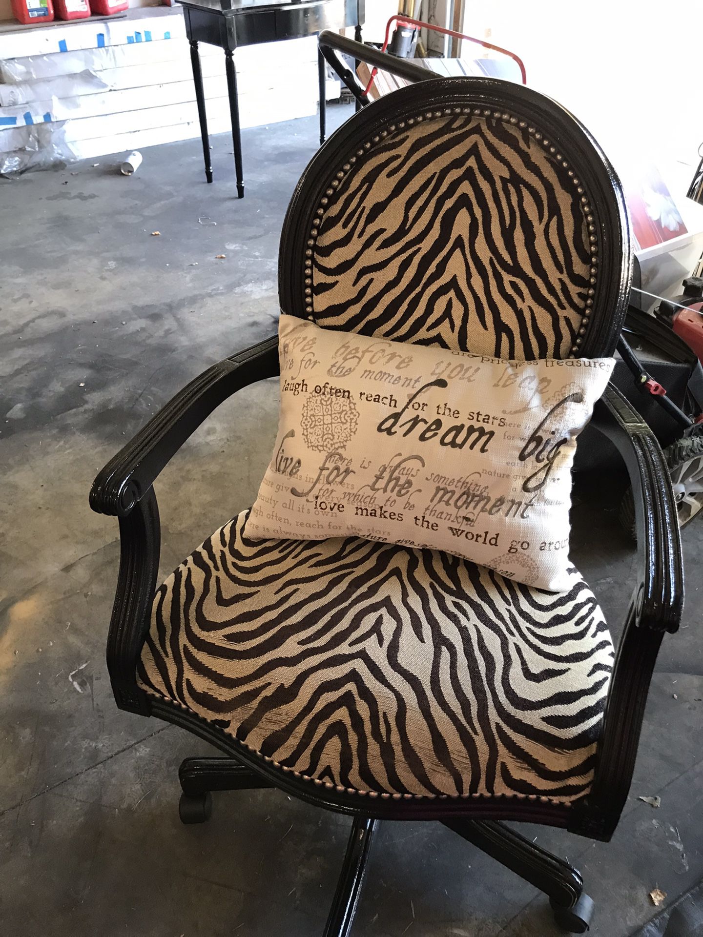 Zebra Office chair 