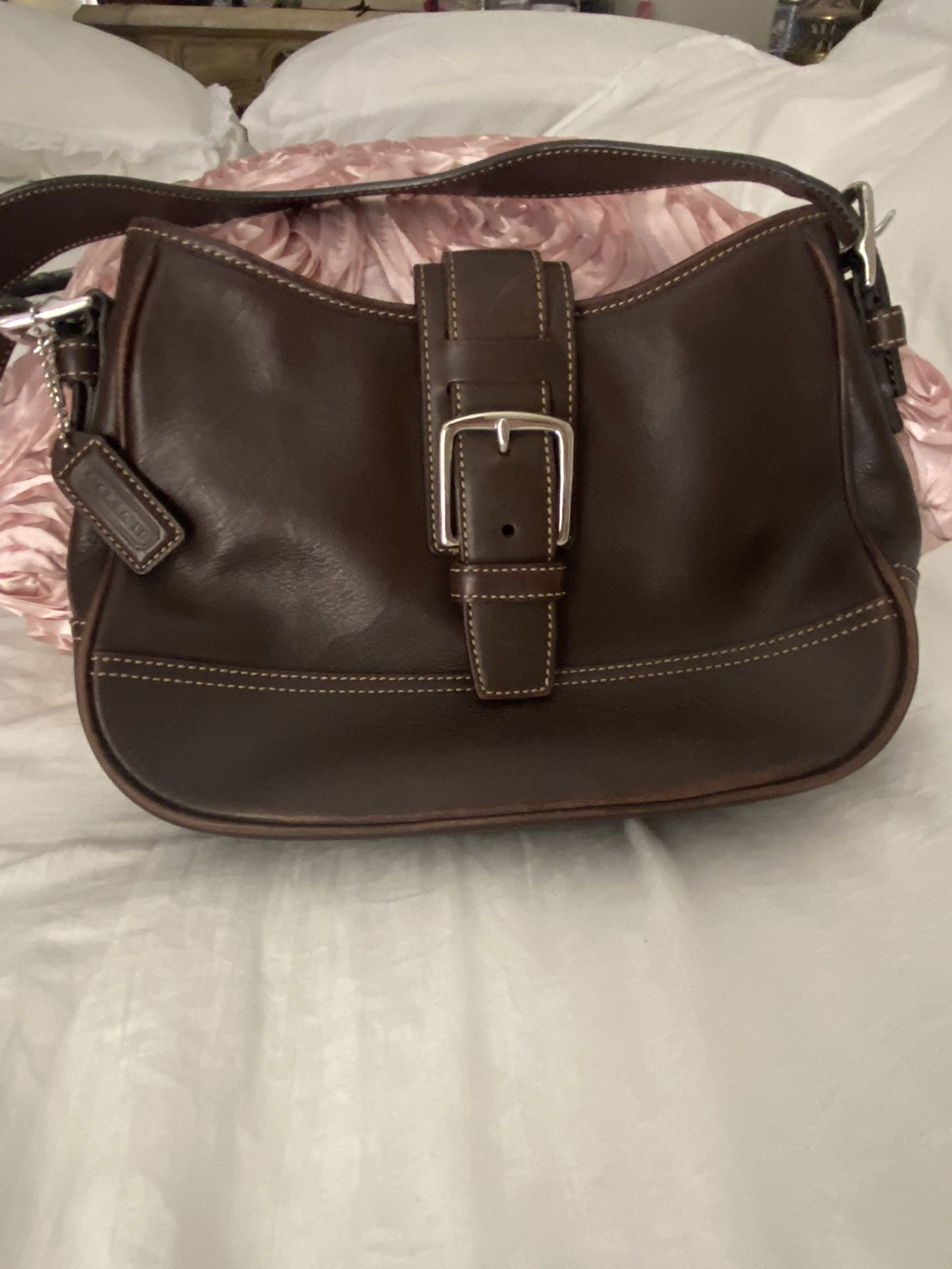 Coach bag only used once.  excellent condition