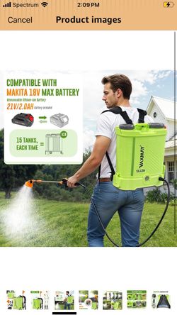 Landscaping garden electronic Sprayer