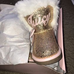 Girl toddler Juicy Couture Winter Boots Size 6
