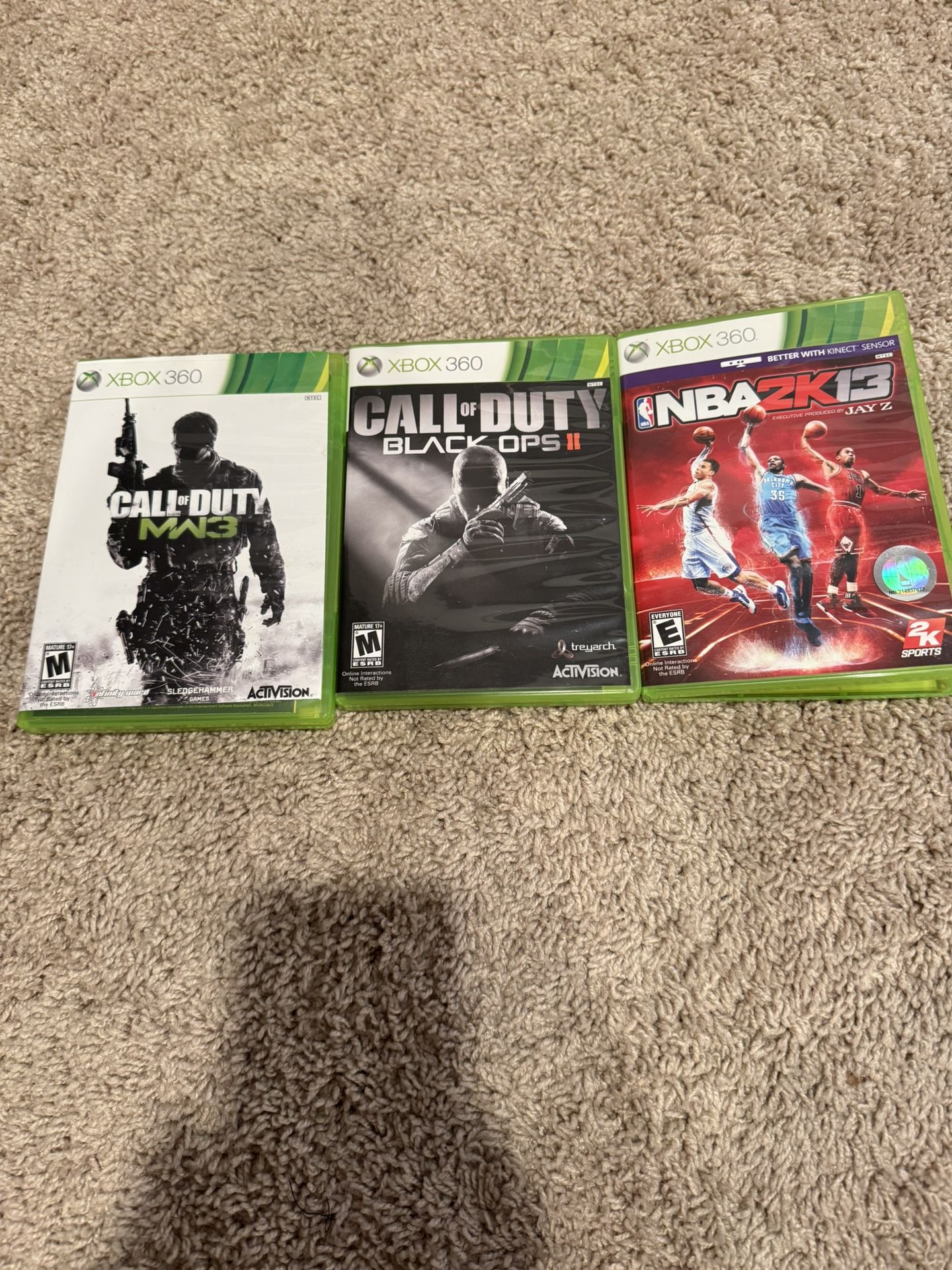 ๐ฎ Xbox 360 Game Lot โ Call of Duty & NBA Collection