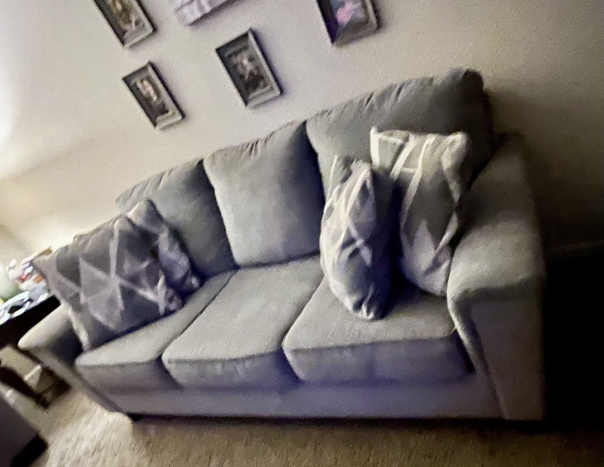 Newer Ashley Furniture Couch & Loveseat 