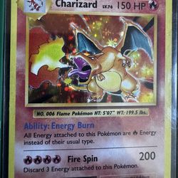 Charizard Pokémon card