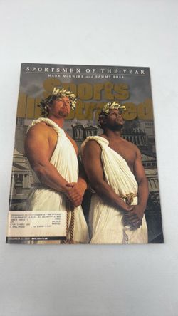 Sports Illustrated Mark McGwire and Sammy Sosa 1998 baseball issue