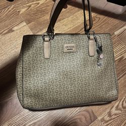 Guess Woman's Handbag Beige Brown In excellent like new Appears to be new no tags