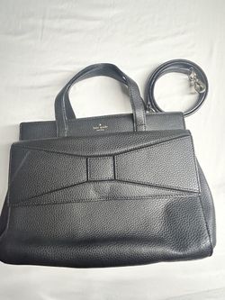 Kate Spade Chantal Bridge Place Bow Satchel Leather