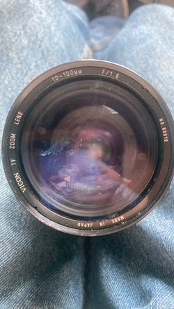 Vicon TV Zoom Lens 10-100mm F/1.6 made by tamron