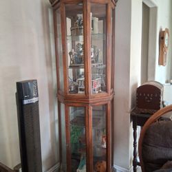 Curio Cabinet Hexagon