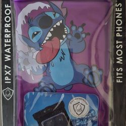 Disney Stitch Waterproof Phone Pouch 