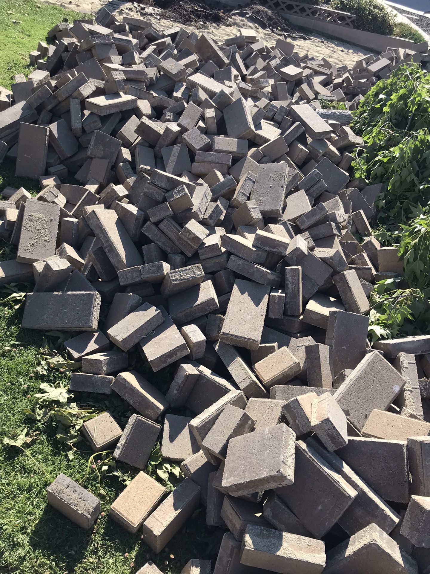 Used Pavers For Sale $2/paver
