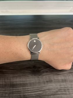 Women's Swiss Museum Classic Stainless Steel Mesh Bracelet Watch 