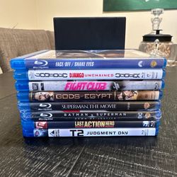 Action Blu Ray movie lot