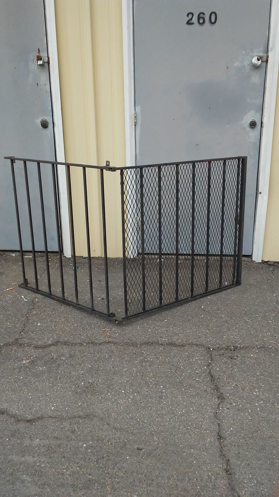 Heavy Duty Cast Iron Security Bars Set For Sale