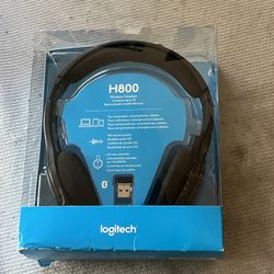 Logitech H800 Black Wireless Over The Head Headset with Mic & USB Receiver(2)