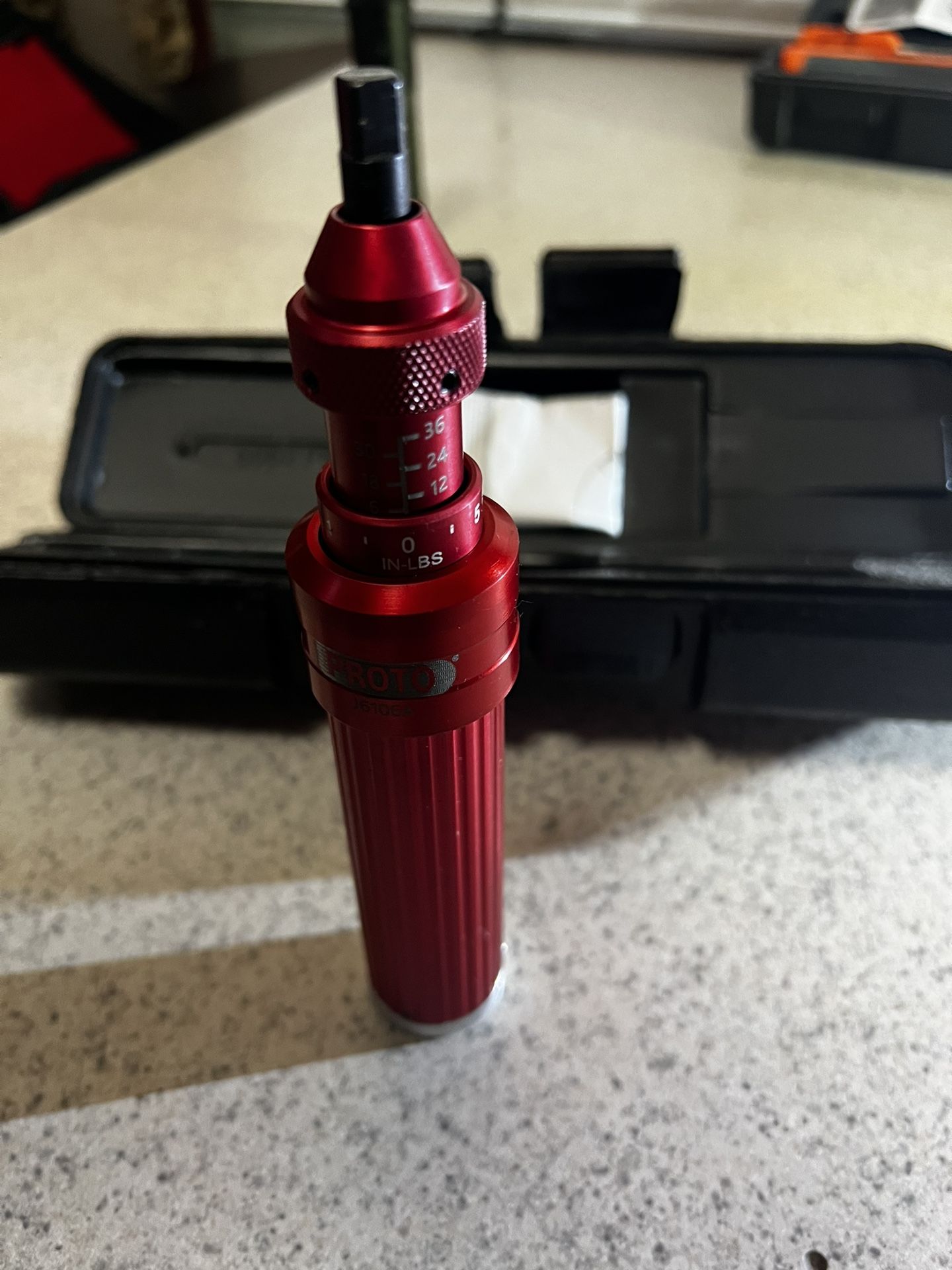 Proto J6106A 1/4" Drive Torque Screwdriver 7-36 in-lb