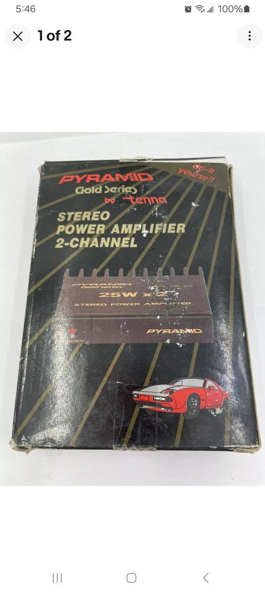 Old School Pyrmid Amp