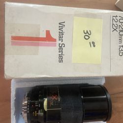 Vivitar Camera Lens 70-210mm f3.5