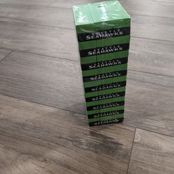 Seahawks Jenga 