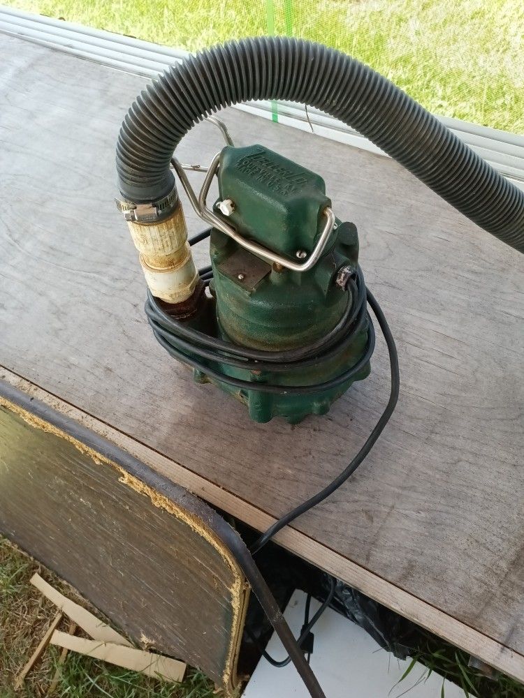 Sump Pump,Very Good Condition