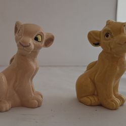 Simba and Nala Salt and Pepper Shakers